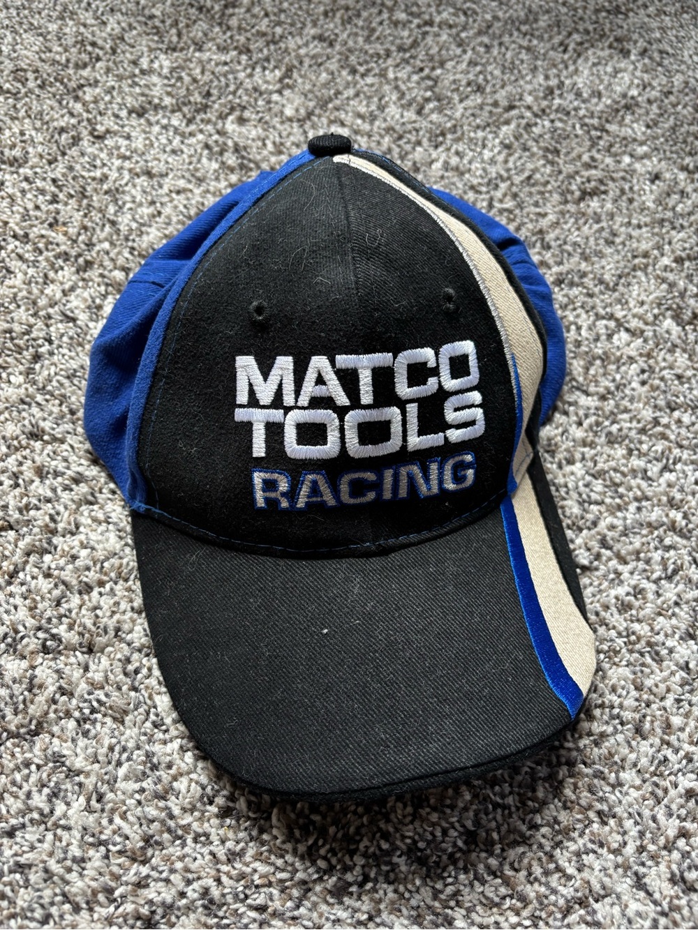 {MATCO Tools} MATCO Tools Racing Black & Blue Cap
